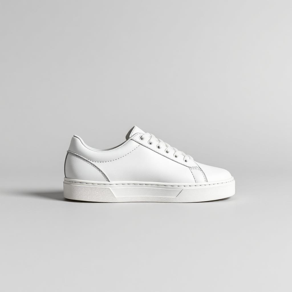 White Leather Sneakers alternative view